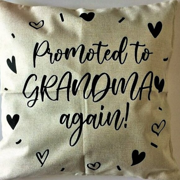 GRANDMA AGAIN RUSTIC PILLOW CASE - Picture 2 of 5